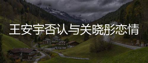 彤恋王安认与捏造情宇否 将关晓凭空追责