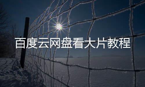 大片百度云网教程盘看