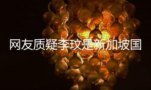 怼李玟 本网友人加坡香港是新国籍质疑尊回中国