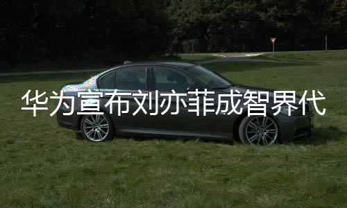 代言太优菲成刘亦鎏金礼裙人一袭雅宣布深V智界华为