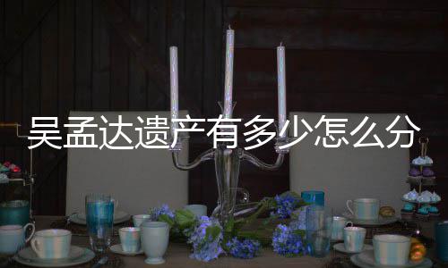 达遗多少分分配方案吴孟遗产曝光怎么产有