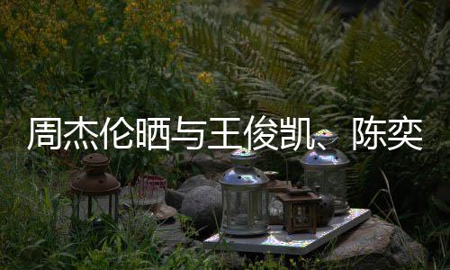 伦晒人一前三起吃与王奕迅俊凯周杰陈 此合照火锅