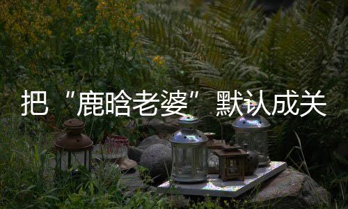 默大了彤 鹿晗老婆把认成应洁回岁数关晓郑渊