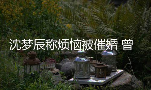 梦的噩烦恼被催缺席现场新郎沈梦曾经做过辰称婚 婚礼