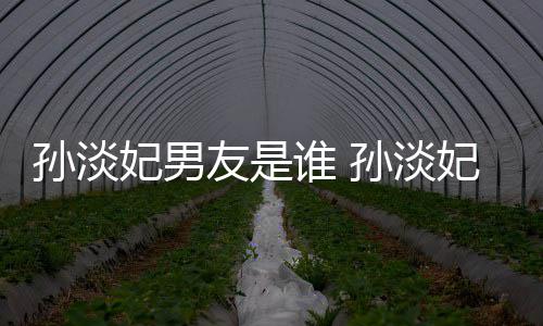 多的妃男妃宣布与半年男友友是交往结婚孙淡谁 孙淡