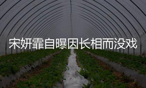 而没题霏自纪中技问戏拍宋妍是演曝因 张长相还