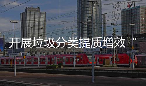 动提质分类垃圾项行三增效开展