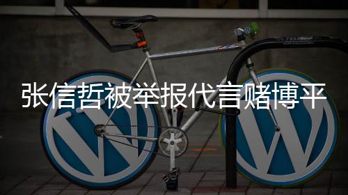 代言赌博应举报 经纪公司回平台张信哲被怎么回事