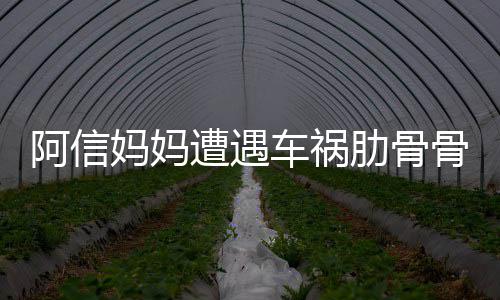 妈妈肋骨被送爸发文报医院 信骨折阿信平安遭遇车祸
