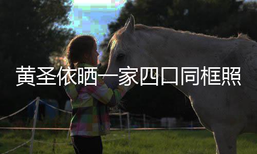 萌可同框依晒一家见曝小儿四口光呆爱照 子罕黄圣